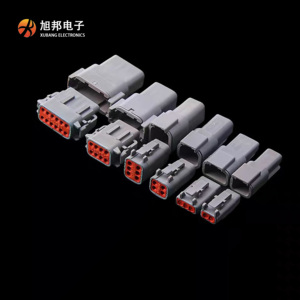 Connecteur automobile en plastique moulé par injection étanche série DTM Deutsch 04-8P <span class=keywords><strong>PA66GF30</strong></span>/Laiton -25~+105 - Product Image 5