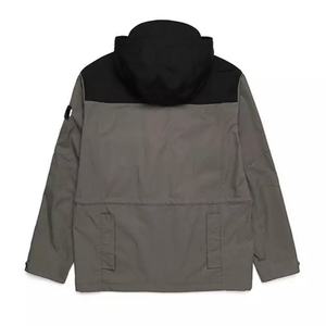 Chaqueta de Correr Impermeable de Alta Calidad, Reversible, con Capucha, de Secado Rápido y Resistente al Viento, Fabricada por OEM, para Hombre, Talla Grande, para Exteriores - Product Image 3