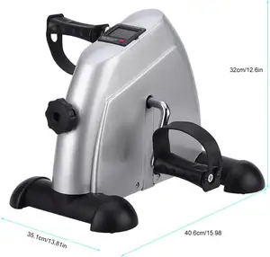 2022 Office Fuß pedal Stepper Übung Magnetic Under Desk Bike Mini Ellipsen trainer Stepper Bikes