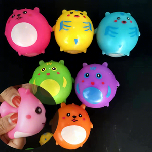 Wholesale Small TPR & Plastic Squishy Squeeze Anti-Stress Mini Animal Sensory <b>Fidget</b> Toys for Girls & Boys Vending Capsule - Product Image 1