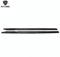 Nouvelles extensions de pare-chocs latéraux en fibre de carbone sèche AC Style G87 pour BMW M2 avec découpes pour attelage de remorquage
