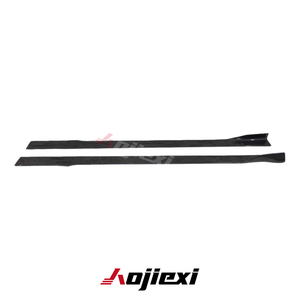 Minigonne laterali in fibra di carbonio stile MP di alta qualità per Audi B9 RS5 S5 <span class=keywords><strong>A5</strong></span> Sline <span class=keywords><strong>Sportback</strong></span> 2017-2019, splitter paraurti laterale in carbonio - Product Image 5