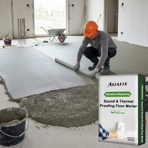 Mortier <span class=keywords><strong>de</strong></span> sol auto-nivelant ultra-mince anti-fissures, insonorisant et isolant thermiquement, pour isolation thermique des sols - Product Image 2