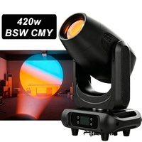 FEIYUEYUE DMX LED 420 RGBW BSW Beam Spot Wash Moving Head CMY CTO Light 25/36 Canaux DMX 3-48 Zoom CRI 90 Prisme 10 Gobos