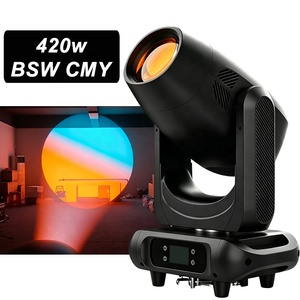 <span class=keywords><strong>Lyre</strong></span> DMX LED 420 RGBW BSW Beam Spot Wash Moving Head CMY CTO <span class=keywords><strong>Light</strong></span> 25/36 Canaux DMX Zoom 3-48 CRI 90 pour Éclairage Scénique - Product Image 1