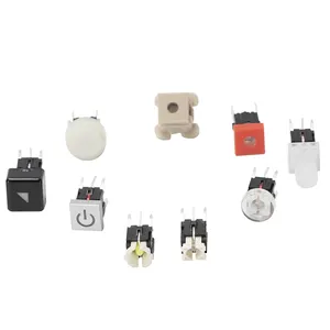Factory Wholesale Customized LED Tactile Switch Micro Momentary Tact Switch Tact Switch Dip Tactile Micro Push Button