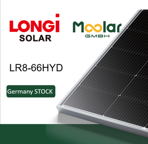 แผงโซลาร์เซลล์ LONGi SOLAR LR8-66HYD PERC 132 เซลล์ สต็อกเยอรมนี - Product Image 1