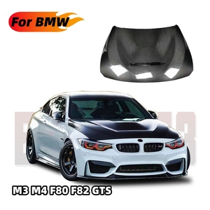 Capot en carbone MRD pour <span class=keywords><strong>BMW</strong></span> M3 <span class=keywords><strong>M4</strong></span> F80 <span class=keywords><strong>F82</strong></span> <span class=keywords><strong>GTS</strong></span> style 2013-2019 capot moteur en fibre de carbone capot de voiture - Product Image 1