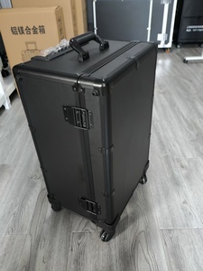Boîte de rangement et de présentation portable pour cartes, personnalisable avec logo, en aluminium de qualité, 5 rangées, pour TCG/CSG/BGS, étui plat à tige de traction, en métal et EVA, Wf286-1 - Product Image 5
