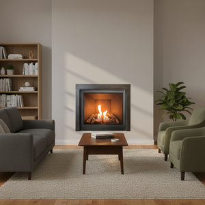 Caminetto <span class=keywords><strong>a</strong></span> <span class=keywords><strong>Gas</strong></span> Incasso di Alta Gamma su Misura <span class=keywords><strong>per</strong></span> Ville Moderne e Progetti di B&B di Lusso - Product Image 5