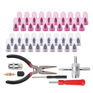 Kit de Herramientas para Reparación de Neumáticos sin Cámara para Auto y Moto, con Tapones, Alicates y Destornillador - Product Image 5