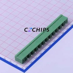 KF2EDGVM-7.62-12P Plug-in Terminal Block Through hole,P=7.62mm Board-to-Board / Socket - Closed Screw Fixing 1x12P 7.62mm - Product Image 2
