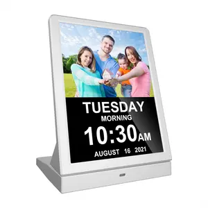 9.7 ''khung ảnh kỹ thuật số Tablet LCD màn hình cảm ứng Máy nghe nhạc quảng cáo điện thoại di động chủ sạc không dây