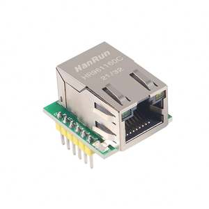 W5500 SPI TO LAN Ethernet โมดูลเครือข่าย TCP IP อินเตอร์เฟซ STM32 3.3V 5V สำหรับ Arduino WIZ820io RC5 - Product Image 1