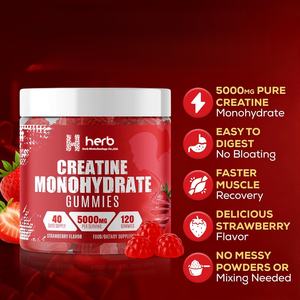 OEM/ODM Private Label Adult <b>Pre</b>-<b>workout</b> Creatine Monohydrate <b>Gummies</b> Candy Energy Management Supplement Sugar Free - Product Image 4
