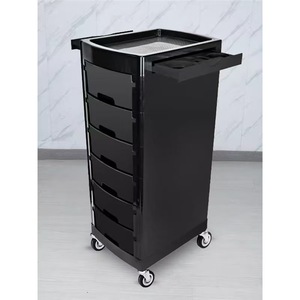 LE Wholesale Hairdressing <b>Tool</b> Salon <b>Trolley</b> Hot Dyeing <b>Tool</b> Storage Cart With Wheel Hair Salon Special Salon <b>Trolley</b> - Product Image 2