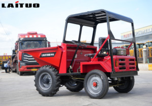 รถดัมพ์ล้อ LAITUO จัดส่งฟรี 1-1.5 ตัน 4x4 รถดัมพ์ล้อยางขนาดเล็ก เครื่องยนต์ดีเซล สำหรับงานเกษตร - Product Image 3