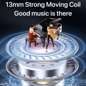 สำหรับเคสพร้อมไฟฉาย LED หูฟังแบบใส่ในหู Tactical จอแสดงผลดิจิตอล JL Micro A520 Jnicon รุ่นใหม่ล่าสุด M19 หูฟังไร้สาย TWS - Product Image 6