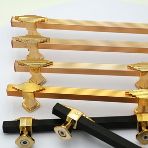 Nuova Maniglia <span class=keywords><strong>per</strong></span> Armadio in Lega di Alluminio di Lusso, Maniglia Bicolore <span class=keywords><strong>per</strong></span> <span class=keywords><strong>Cassetti</strong></span> e Mobili HY-B002 - Product Image 5