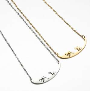 2020 nouveau Snowboarder collier en acier inoxydable pour femmes Surf mer pendentif collier océan vagues collier plage cadeau pour surfeur - Product Image 5