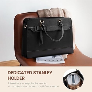 Bolsa de <span class=keywords><strong>ordenador</strong></span> portátil de PU impermeable de gran capacidad de <span class=keywords><strong>15</strong></span>,<span class=keywords><strong>6</strong></span> pulgadas, maletín de oficina de negocios con características de bolsa de <span class=keywords><strong>ordenador</strong></span> de mano - Product Image 6