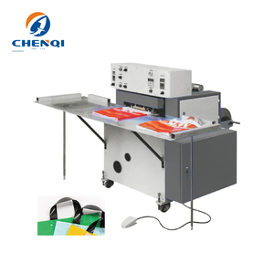 सॉफ्ट लूप हैंडल प्लास्टिक बैग कोर मोटर घटक के साथ चेनकी नई स्थिति बैग बनाने की मशीन - Product Image 1