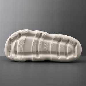 Sandales d'été pour hommes à semelle épaisse, antidérapantes, respirantes, légères, à une seule bride, pour la plage et l'extérieur, confortables et souples - Product Image 4