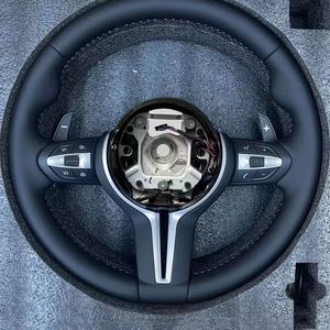 <span class=keywords><strong>Volante</strong></span> <span class=keywords><strong>M</strong></span> Sport de Cuero Genuino Perforado en Negro para BMW F10 F30 F31 F32 F20 E92 <span class=keywords><strong>E60</strong></span> X6 E71 X5 E70 M3 M4 M5 M6 - Product Image 5