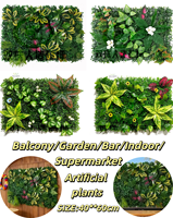 Mur végétal artificiel style tropical hawaïen / Écologique / Super durable / Aspect naturel hautement réaliste