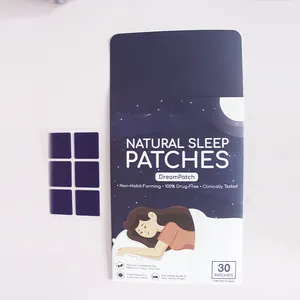 Patch Transdermique Mélatonine pour Soulagement du Stress et Sommeil Profond, Patch Autocollant Personnalisé à Base d'Ingrédients Naturels Favorisant le Sommeil - Product Image 1