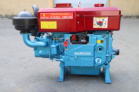 SHARPOWER monocylindre ZS1115 22HP 24HP moteur diesel minier refroidi à l'eau avec modèle de marque Kick Start