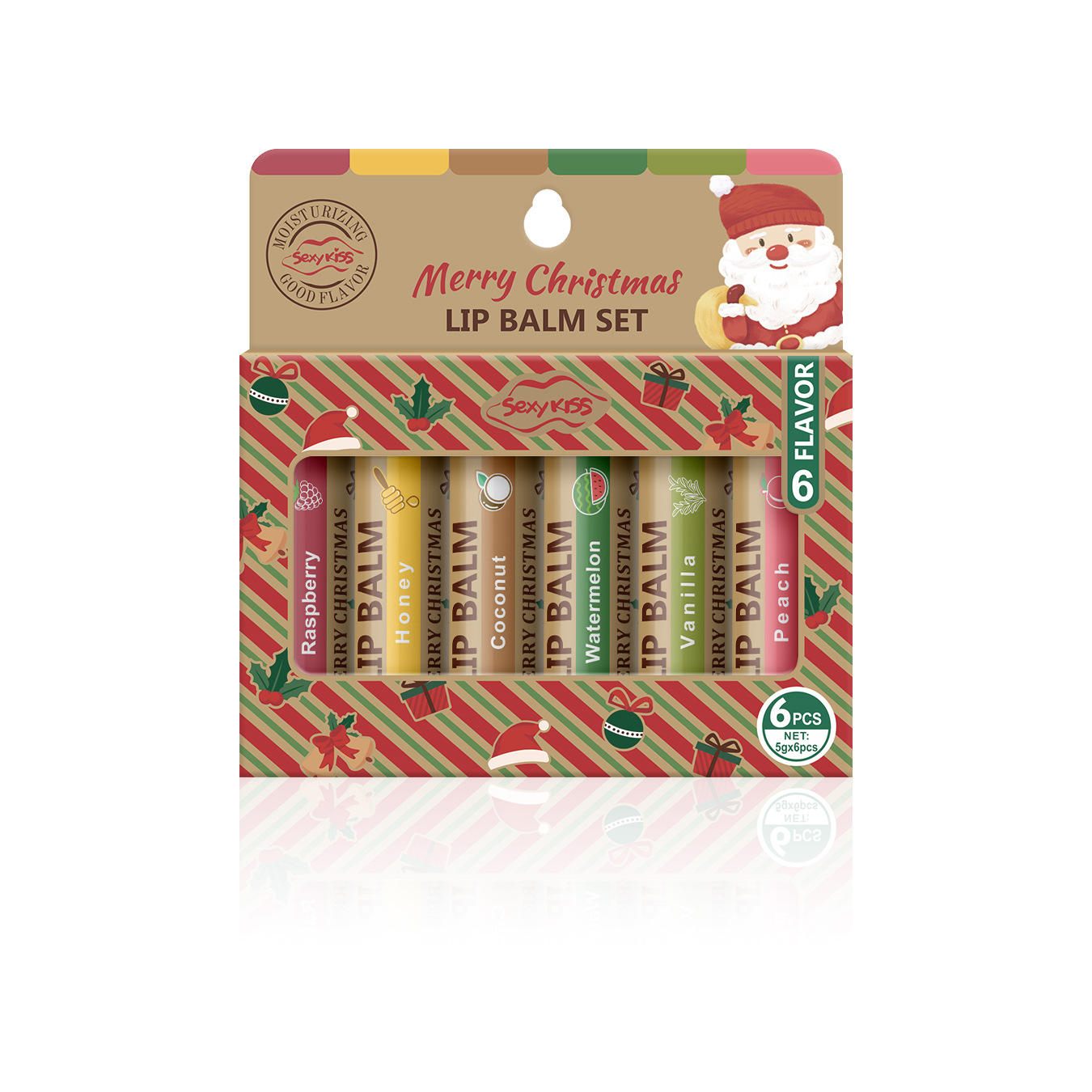 6pcs lip balm