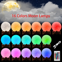 Proveedor Chino de Placa PCB con Luz LED, Control Remoto, Cable USB, Luz Nocturna Inteligente para Impresora 3D, Lámpara Lunar