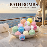 Bombes de bain en gros, bombes de bain au sel, bombes de bain de luxe en gros et cadeaux de luxe pour les acheteurs de croisières dans l'Océan Pacifique