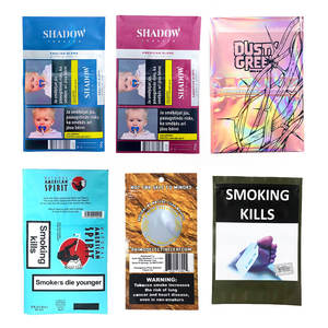 Vente en gros de sachets de tabac Baccy Pochette d'emballage à fermeture éclair pour tabac à rouler - Product Image 6