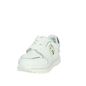 Zapatillas Liu-Jo Maxi Wonder Blancas y Doradas, Calzado Deportivo de Moda para Mujer - Product Image 6