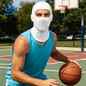 Masque facial en nylon et soie glacée, respirant et rafraîchissant, type <span class=keywords><strong>cagoule</strong></span>, doux et respectueux de la peau, vente en gros usine - Product Image 1