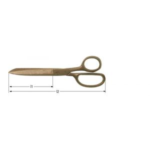 AMPCO - LA0150A Tijeras de corte, Aluminio Bronce-EAN 7630027459364 OTRAS HERRAMIENTAS QUE NO PRODUZCAN CHISPAS - Product Image 1
