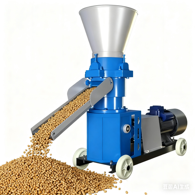 200 Kg/H Feed Pellet Granulator Extruder Animal Feed Press for Cow Goat Rabbit Livestock