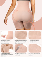 Nuevo Diseño Leggings Moldeadores de Cintura Alta y Levanta Glúteos Faja Pantalón de Control Tallas Grandes Ropa Interior Moldeadora con Relleno en la Cadera