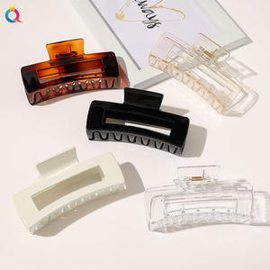 5cm-12cm pequeño grande <span class=keywords><strong>claro</strong></span> sólido mate Color varias pinzas cuadradas para el <span class=keywords><strong>cabello</strong></span> pinzas para el <span class=keywords><strong>cabello</strong></span> rectángulo acrílico tiburón pinzas para el <span class=keywords><strong>cabello</strong></span> para <span class=keywords><strong>cabello</strong></span> grueso - Product Image 3