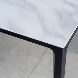 BKX Modern stylish office furniture 6 seater meeting table designs conference room marble table