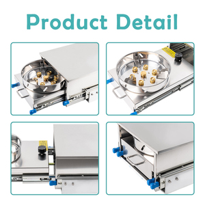 JDA 304 Acier Inoxydable 1 Brûleur Pull Type Cuisinière à Gaz pour <span class=keywords><strong>Camping</strong></span>-<span class=keywords><strong>Car</strong></span> <span class=keywords><strong>Camping</strong></span>-<span class=keywords><strong>Car</strong></span> Bateau Caravane RV - Product Image 5