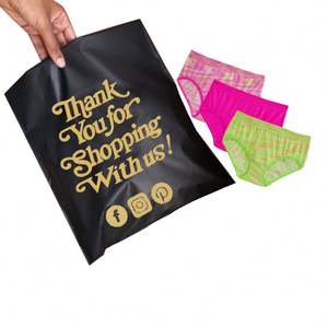 Enveloppes écologiques personnalisées de bonne qualité, polymailers pour vêtements, matériau PE, plastique blanc, grand polybag, sacs de courrier pour vêtements - Product Image 2