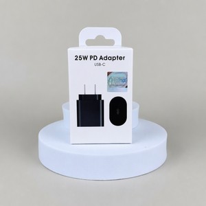 25W PD <b>USB</b>-<b>C</b> <b>Adapter</b> Fast Charger with Earbuds and Charging Cable EU US UK Plug for Mobile Phone Tablet - Product Image 6