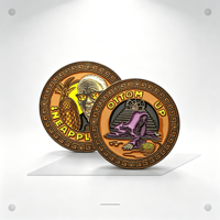 Klassieke prijs, goedkope gemengde patronen, gepersonaliseerde mode, gouden leverancier, bimetaal munt