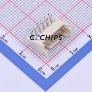 HC-PHD-<b>2</b>*6AW Wire-to-Board <b>Pin</b> Header Bent Lead Through Hole,P=2mm <b>Connector</b> 2x6P 2mm Right Angle Insert PHD - Product Image 1