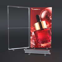 Stand d'exposition pliable en aluminium de qualité supérieure avec impression par sublimation, système de fixation magnétique modulaire, installation rapide