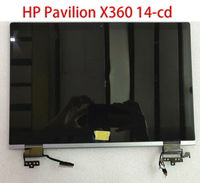 Ensemble complet d'écran tactile d'affichage à cristaux liquides de 14 "LED pour HP Pavilion X360 14M-CD0003DX L20555-001