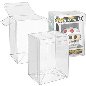 Yageli Wholesale Clear 0.35mm 0.5mm 4 Inches PET Protector Figure Pop Toy <b>Display</b> Box <b>for</b> Toy Pop Collection - Product Image 1